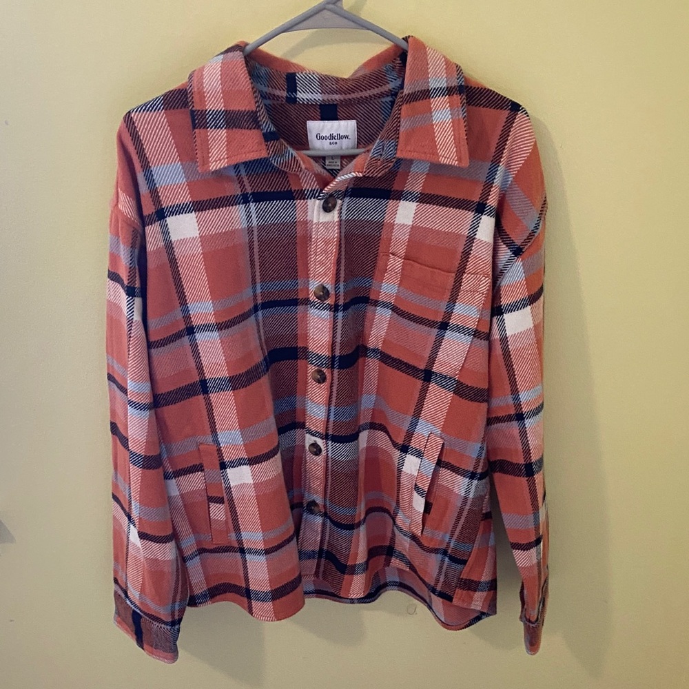 NWT Goodfellow & Co Plaid Flannel Shirt
